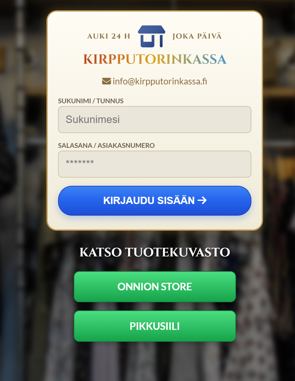 Suojattu sisäänkirjautuminen