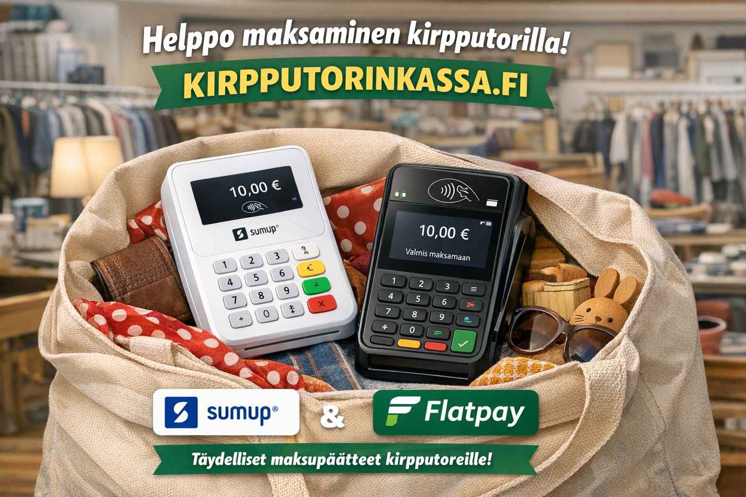 Saumattomat integraatiot maksupäätteisiin
